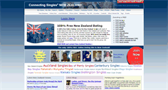 Desktop Screenshot of connectingsingles.co.nz