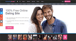 Desktop Screenshot of connectingsingles.com