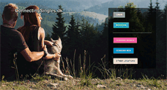 Desktop Screenshot of connectingsingles.dk