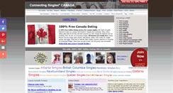 Desktop Screenshot of connectingsingles.ca